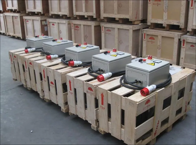 Manufacturing floor with precision equipment